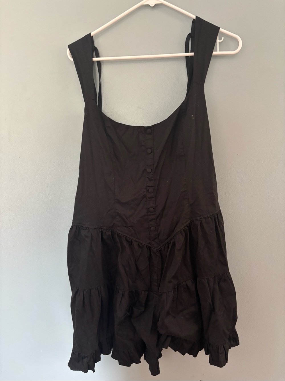 wild fable Black Elastic-Waist Skirt